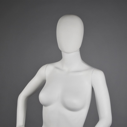 Манекен женский абстрактный ростовой FAM-04/A-4(бел мат) фото 2