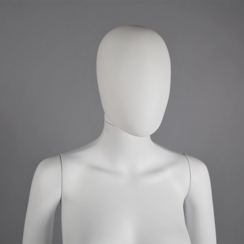 Манекен женский без лица FAM-05/A-1(бел мат) фото 2