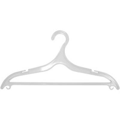 Вешалка-плечики для одежды, цвет белый В-108(бел)