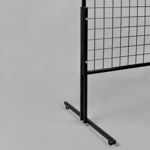 Стойка решетка металлическая, цвет черный СТ-007-Т(черн) фото 3