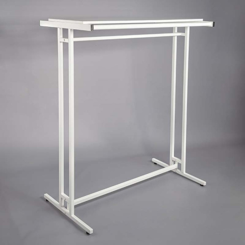 Вешало с полкой для магазина одежды и аксессуаров СТ-136П-Л(б/б) Вешало с полкой для магазина одежды и аксессуаров СТ-136П-Л(б/б)