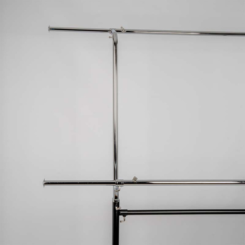 Вешало для одежды регулируемое по высоте и ширине передвижное WT005 фото 6