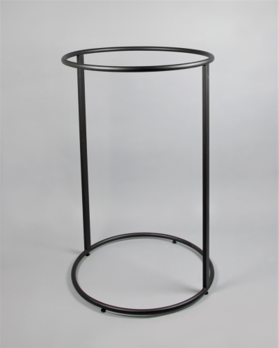 Стойка (вешало) круглая напольная Высота: 1200 мм Диаметр: 800 мм Цвет: черный СТ-406-Л(черн)