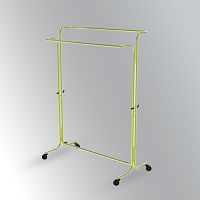 Вешало двойное напольное передвижное, золотой хром ST070R50R(gold)-К