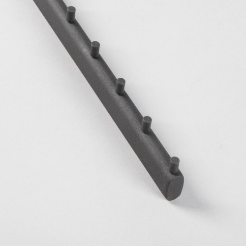 Кронштейн для овальной трубы наклонный U7299N(черн) фото 3