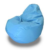 Кресло - мешок Груша оксфорд Ярко-голубое