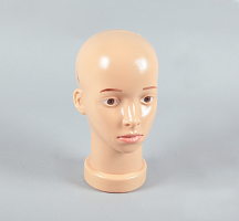 Г-207(кар) Голова женская с макияжем, глаза карие Высота: 300 мм Обхват: 550 мм Цвет: телесный