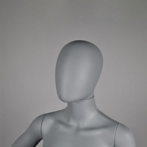 Манекен женский абстрактный, серый матовый FAM-11/A-3(сер мат) фото 2