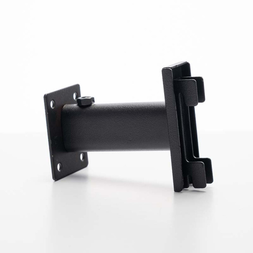 Крепеж на стену регулируемый, цвет черный TP15(черн)-К