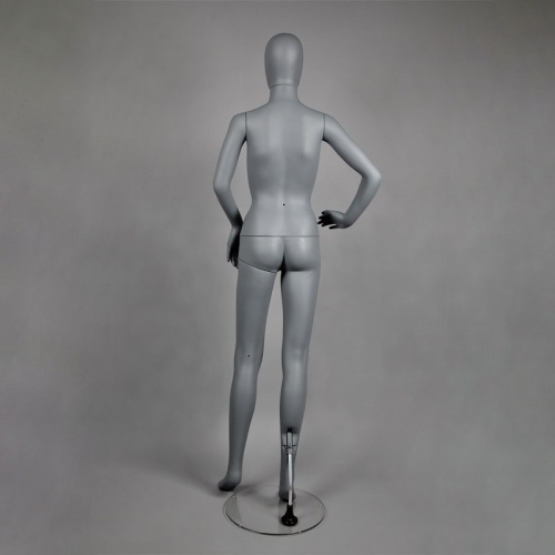 Манекен женский абстрактный, серый матовый FAM-04/A-4(сер мат) фото 5