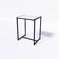 Стол демонстрационный TEVOLO для магазина, 75х60х45 см СТ-1-75-60ЧБ