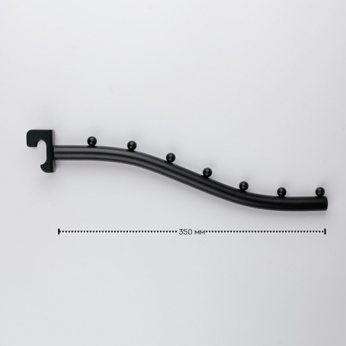 Кронштейн для овальной трубы U8501N(черн) фото 2