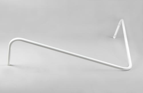 П-110-Л(бел) Примерочная угловая Размер: 1000х1000 мм Диаметр трубы: 25 мм Цвет: белый