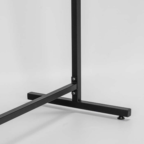 Вешало напольное для магазина одежды, черное М-ТВ-107(черн/черн) фото 5