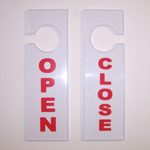 Табличка для торгового зала (Open/Close) Таб-07