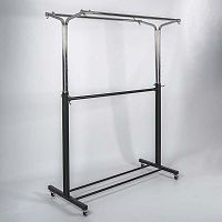 Вешало для одежды регулируемое по высоте и ширине передвижное WT005