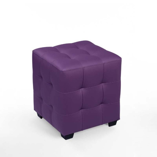 Банкетка (пуфик) для магазина, в прихожую, цвет фиолетовый BN-007L(фиолет)