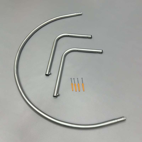 Примерочная разборная на стену, серый металлик П-109Р-Л(сер) фото 2