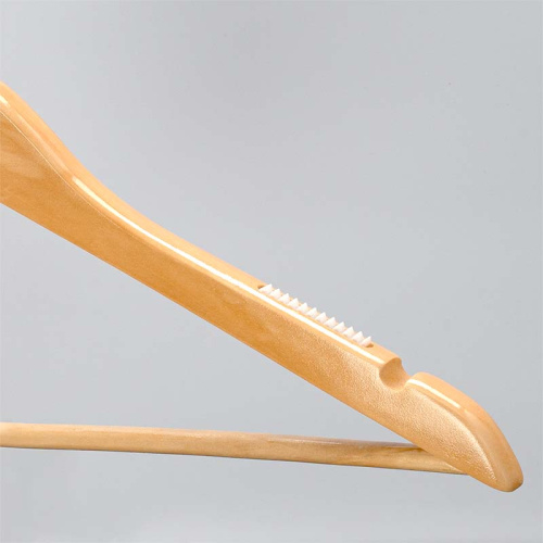 Плечики для одежды, деревянные, с перекладиной C30N/1-C33XX(светл/зол) фото 3